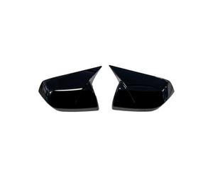 ZCPOPKNHNZ Pour Cadillac Pour Escalade Pour ESV 2021-2025 Couvercle De Rétroviseur Latéral Capuchon D'aile Coque Garniture Porte Extérieure(Noir brillant)