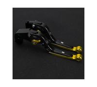 ZCPOPKNHNZ Pour CB650F CBR650F 2013 2014 2015 2016 2017 2018 2019 Ensemble De Poignées Levier D'embrayage Frein Réglables(Or)