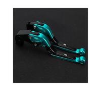 ZCPOPKNHNZ Pour CB650F CBR650F 2013 2014 2015 2016 2017 2018 2019 Ensemble De Poignées Levier D'embrayage Frein Réglables(Bleu clair)