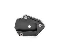 ZCPOPKNHNZ Pour Ducati Pour Scrambler 800 2014 2015 2016 2017 2018 Moto Béquille Pied Béquille Latérale Extension Pad Support Plaque(NOIR)