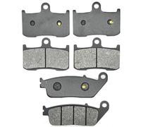 ZCPOPKNHNZ Pour INDIAN Pour Roadmaster 1800cc 2015-2021 Pour Roadmaster Pour Classic 1800cc 2015-2018 Plaquettes De Frein Avant Arrière Moto(Devant et derrière)
