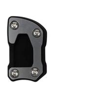 ZCPOPKNHNZ Pour Peugeot Pour Django 150 Moto Béquille Pied Béquille Latérale Extension Pad Béquille Latérale Agrandir Plaque De Support(GRIS)