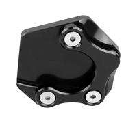 ZCPOPKNHNZ Pour SUZUKI GSR750 GSXS750 2011-2015 GSXS1000/F GSX-S 2015 2016 Extension De Béquille Latérale De Moto Plaque D'agrandissement(NOIR)