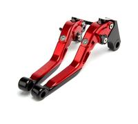 ZCPOPKNHNZ Pour Suzuki GSX-R 1000 K1 K2 K3 K4 2001-2004 Kit Leviers D'embrayage Et De Frein Pour Moto Pliables Réglables(ROUGE)