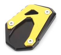 ZCPOPKNHNZ Pour Suzuki Pour Vstrom 1050 Pour V-strom 1050XT Extension De Béquille Latérale De Moto Plaque De Protection Antidérapante(Or)