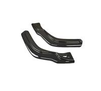 ZCPOPKNHNZ pour VW pour Tiguan R-Line 2017 2018 2019 Diffuseurs Latéraux De Pare Chocs Arrière Ailerons Et Protections Latérales(Noir Brillant)