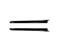 ZCPOPKNHNZ pour X3 X4 G01 G02 M-Sport 2018-2024 Extension De Bas Caisse Protection Pare Chocs Et Spoiler Latéral(Noir Brillant)