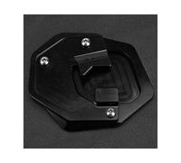 ZCPOPKNHNZ Pour YAMAHA Pour TENERE 700/Rally/World Raid 2022 2023 700 2024 Extension De Béquille Latérale De Moto Plaque D'agrandissement(NOIR)