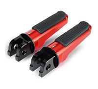 ZCPOPKNHNZ Repose-pieds Pieds Avant Pour Pilote Pour CB600F Pour HORNET CBR600F MSX125 CB125R CB300R CB1000R CB650R Pour SPORTS CAFE(ROUGE)