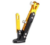 ZCPOPKNHNZ Support De Pied CNC Réglable Pour Béquille Latérale Convient À La Plupart Des Supports De Stationnement De Motos(Or)