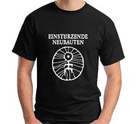 ZCSDWC Einsturzende Neubauten Short Sleeve Black Men's T-Shirt Size(XX-Large)