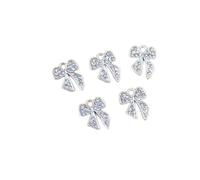 ZCSJD Lot de 20/40/60 breloques insectes volants en alliage étincelant, cristal, strass, fournitures de fabrication de bijoux pour bracelets, colliers, boucles d'oreilles, 12 x 16 mm