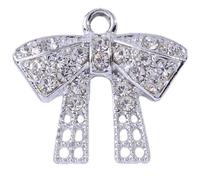 ZCSJD Lot de 20/40/60 pendentifs insectes volants de 11 à 24 mm, fournitures de fabrication de bijoux, strass étincelants, breloques en alliage pour loisirs créatifs