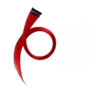 ZCSLD 55 CM 20 pièces pièces de cheveux de couleur rouge/vert fruit pour femmes pince dans les accessoires de cheveux de filles sur les fêtes de voyage quotidiennes carnaval
