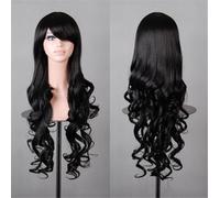 ZCSLD 80CM Blue/Red Color Gradient Wigs, Synthetic Wigs Wigs For Women Curly Girls Hair Accessories On Daily Party