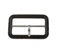 ZCSLD Kit de boucle de ceinture recouverte de cuir véritable, boucles intérieures de 60 mm, fermoir de rechange pour sangle de sac à dos, colliers pour animaux domestiques, couture et travaux manuels