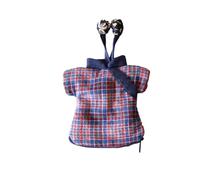 ZCSLD Lot de 10 sacs en tissu avec fermeture éclair pour clés et pièces de monnaie - 10 x 10 cm, D#, about 10*10cm