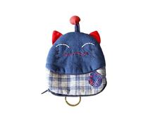 ZCSLD Lot de 10 sacs en tissu avec fermeture éclair pour clés et pièces de monnaie - 10 x 10 cm, I#, about 10*10cm