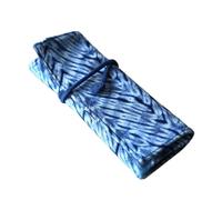 ZCSLD Lot de 12 sacs en tissu teints à la main avec cordon de serrage et compartiments 23 cm