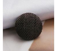 ZCSLD Lot de 20 boutons ronds colorés recouverts de tissu pour couture, travaux manuels et couture 15-30 mm