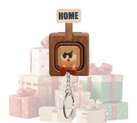 ZCSXK Porte-Clés et Crochets | Porte-clés Magnétique En Bois | Organisateur Mural pour Clés et Porte-Clés - Pour Entrée Séjour Chambre et Intérieur de Maison