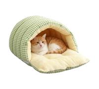 ZCSXK Sac De Couchage pour Chat - Nid Douillet Chaud pour Animal de Compagnie | Nid Douillet pour Chiots - pour Hiver Intérieur Camping Voyage Maison Chambre À Coucher Salon Appartement