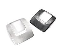 ZcwQfYA Autocollant de Garniture de Lampe de Lecture de Toit de Voiture pour Mercedes Benz A Class W177 2019 2020 2021-2022,Lampe Toit Garniture Accessoires intérieurs,Black