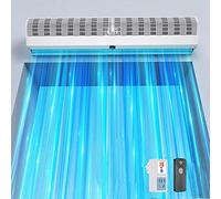 ZCX Machine à rideau d'air 0.9/1.2m tête de porte grand volume d'air ventilateur de rideau d'air avec télécommande Rideau D'Air Silencieux (Size : 90cm)