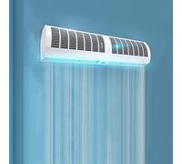 ZCX Machine à rideau d'air 2 types de vitesse du vent, direction du vent réglable, économie d'énergie haute performance Rideau D'Air Silencieux (Size : 90cm)