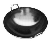 ZCXBHD Poêles à Gaz à Foyer Ouvert Au Wok Binaural Faits à La Main Non Revêtus Moins De Vapeur Universels 50cm,40cm
