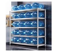 ZCXMNL 5 Tier Overshelf 304 Stainless Steel Shelf, Weight Capacity 330lb for Prep & Work Table in Restaurant, Home and Kitchen,36 Sizes(100x40x180cm)