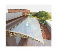 ZCXMNL Auvent De Porte D'entrée,Auvent De Fenêtre, Extérieur en Polycarbonate for Porte D'entrée, Couverture De Terrasse, Auvent De Jardin, Protection Contre La Pluie, La Neige(40x150cm)