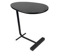 ZCXMNL C-Sofa Table D'appoint/Table D'ordinateur Portable, Extrémité Créative Café Amovible en Fer Forgé Coin Nordique Quelques Lectures De Chevet Simples(Black-B)