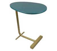 ZCXMNL C-Sofa Table D'appoint/Table D'ordinateur Portable, Extrémité Créative Café Amovible en Fer Forgé Coin Nordique Quelques Lectures De Chevet Simples(Blue)