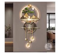 ZCXMNL Décoration Murale 3D avec Lumières LED, Sculpture, Grands Murs Paysagers for Entrée, Couloir, Chambre À Coucher, Alimentation Enfichable, Faisceau De Câbles Blanc(D(WXH),70X156CM)