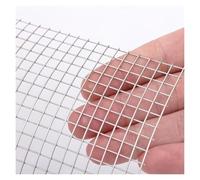 ZCXMNL Treillis métallique soudé, Rouleau de clôture Jardin en Acier Inoxydable, Tissu quincaillerie Polyvalent, Trou Maille 15 x mm, antirouille, Facile à Couper avec Attache(1x10m)