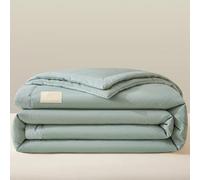 ZCXRYFL Couette D'éTé Duvet LéGer éDredon FraîChe Cooling Summer Quilt, Coton,Respirante, pour Saisons Chaudes Canicule, AméLiore Le Sommeil, Lavable(200X230cm,Green 2)