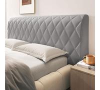 ZCXRYFL Couverture de tête de lit de Haute qualité Double/Simple Housse de tête de lit épaisse et rembourrée, Tout Compris Universelle Housse de tête de lit pour la décoration de Chambre(200cm,Gray6)