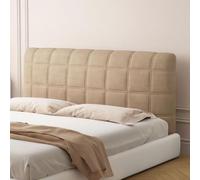 ZCXRYFL Couvre tête de lit Queen King Size, Housse De TêTe De Lit Extensible en Velours Lait, Housse De TêTe De Lit en Cuir/Bois/Rembourré, Protection pour La Décoration De La Chambre(240cm,Brown)