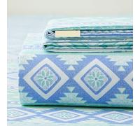 ZCXRYFL Lavable Mince Draps- Drap Plat en Coton Doux pour Lit 1~2 Personnes Linge De Lit pour Chambre Et HôTel Couverture DéCorative pour Matelas, LéGer Respirant(200x230cm,Blue 2)