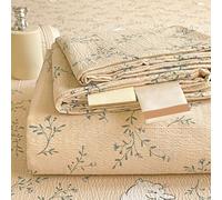 ZCXRYFL LéGèRe Drap Plat Draps en Coton Doux Literie De Lit pour 1~2 Personnes Couverture DéCorative pour Matelas Linge De Lit Respirable, pour Toutes Les Saisons, Lavable(Pillowcase：48X74cm,E)