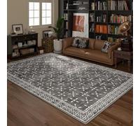 ZcxTry Tapis Chauffant Électrique Amovible Et Lavable en Graphène, Tapis Chauffant, Tapis Chauffant pour Les Pieds, Tapis Chauffant sous Le Bureau, avec Thermostat Et Minuterie,10,31.50x47.24in