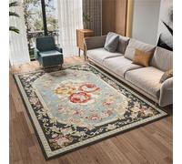 ZcxTry Tapis Chauffant Électrique en Graphène, Tapis Chauffant Moelleux, Tapis Chauffant pour Réchauffer Les Pieds, Tapis Chauffant sous Le Bureau, avec Thermostat Et Minuterie,10,47.24x78.74in