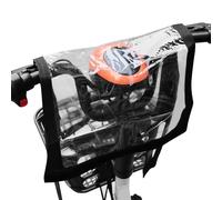 ZCYKJ Housse de protection imperméable pour panneau de commande pour scooter de mobilité - Easy Fix - Protection contre la pluie - Noir