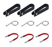ZCYKJ Lot de 9 outils universels pour retirer les capuchons de boulons de roue, écrous et écrous de roue pour voiture