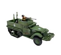 ZCYYUE Modèles réduits Kit De Maquette Char Blindé À Chenilles M3 Américain, Échelle 1:72, N° 3R75018, Collection Statique Moulée sous Pression Chars d'assaut moulés