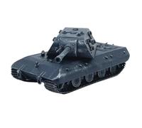ZCYYUE Modèles réduits Kit De Maquette Char Lourd Allemand E100, Échelle 1:72, Décoration Collection Statique Moulée sous Pression Chars d'assaut moulés(Type1)