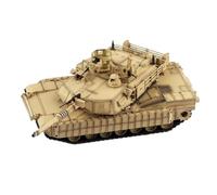 ZCYYUE Modèles réduits Modèle De Char M1A2 TUSK1 M1 L'armée Américaine Échelle 1:72 Kit Moulage Statique Ornement Collection Chars d'assaut moulés
