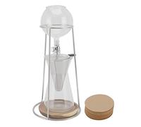 ZCZDHNA Cafetière à tour goutte à goutte en verre borosilicaté, 600ml, parfaite pour la cuisine de la maison et du café