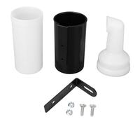 ZCZDHNA Cart Sand Bottle Kit | Large Capacity 2LB Holder with Hook & Bracket | Universal Fit for Carts/Utility Vehicles | Resilient Plastic & Iron